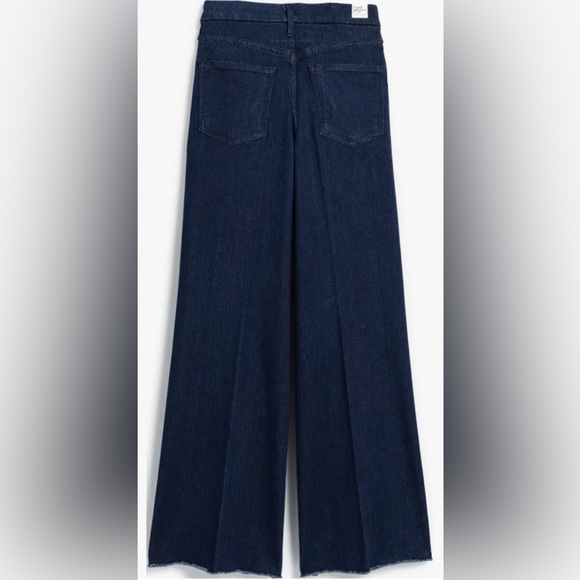 Frank & Eileen Galway Gaucho Jean Pants in Dark Rinse - Picture 4 of 10